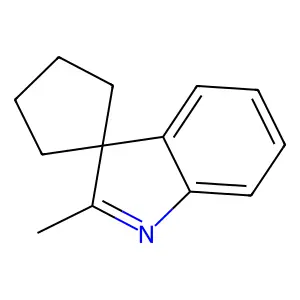 2'-Methylspiro[cyclopentane-1,3'-indole] structure