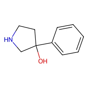 (R)-3-phenylpyrrolidin-3-ol structure