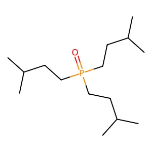 Tris(3-methylbutyl)phosphine oxide structure