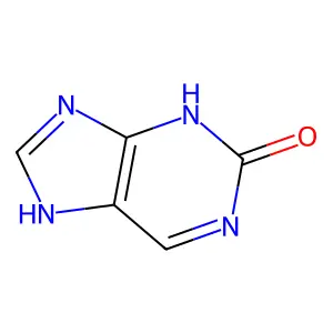 7H-purin-2-ol structure