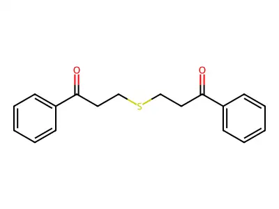3,3'-Thiodipropiophenone structure