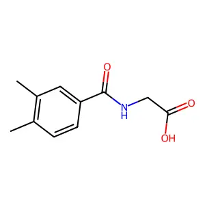 3,4-二甲基马尿酸 structure