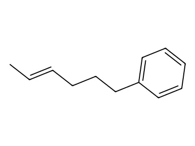 6-Phenylhex-2-ene structure