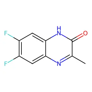 6,7-difluoro-3-methyl-1H-quinoxalin-2-one structure