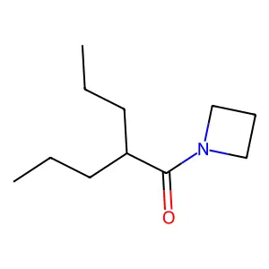 Azetidine, 1-(2-propylvaleryl)- structure