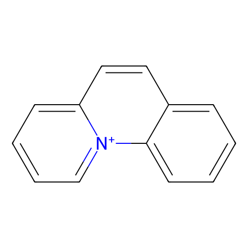 Benzo[c]quinolizin-11-ium structure