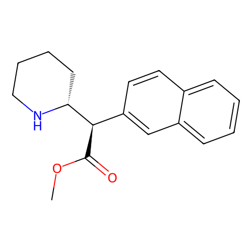 Methylnaphthidate structure