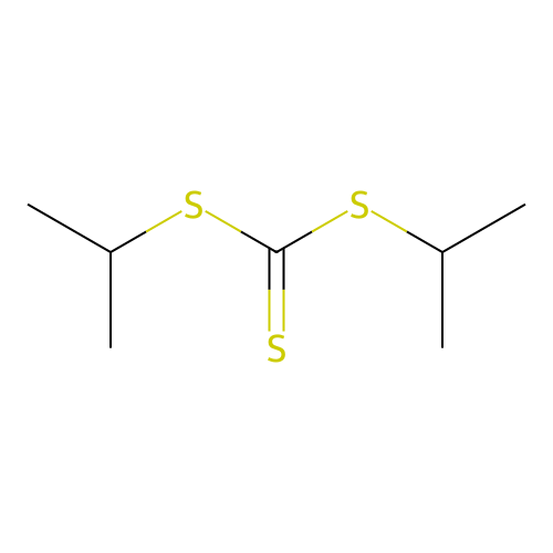 Diisopropyl carbonotrithioate structure