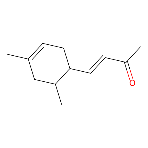 (E)-4-(4,6-dimethylcyclohex-3-en-1-yl)but-3-en-2-one structure