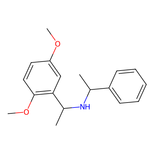 N-[1-(2,5-dimethoxyphenyl)ethyl]-1-phenylethanamine structure