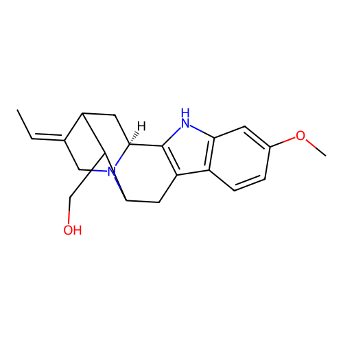 11-Methoxysarpagan-17-ol structure