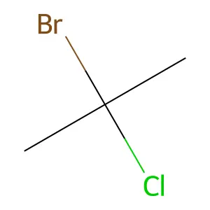 Propane, 2-bromo-2-chloro- structure