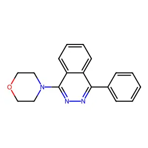 4-(4-Phenylphthalazin-1-yl)morpholine structure
