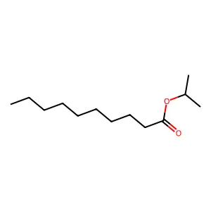 Isopropyl caprate structure