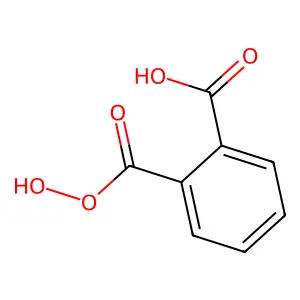 Monoperoxyphthalic acid structure