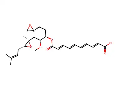 烟曲霉素 structure