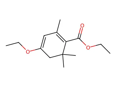 Ethyl 2,3-dihydro-4-ethoxy-2,2,6-trimethylbenzoate structure