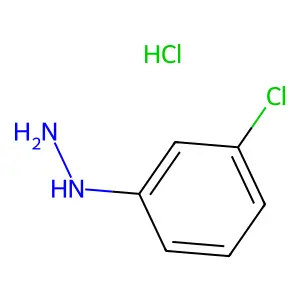 m-Chlorophenylhydrazine hydrochloride structure
