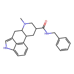 N-benzyl-6-methylergoline-8-carboxamide structure