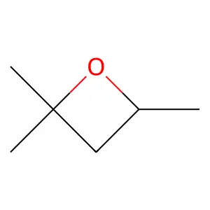 Oxetane, 2,2,4-trimethyl- structure