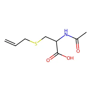 N-Acetyl-S-allylcysteine structure