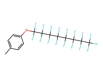 4-(Perfluorooctyl)toluene structure