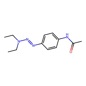 Triazene, 3,3-diethyl-1-(p-acetamidophenyl)- structure