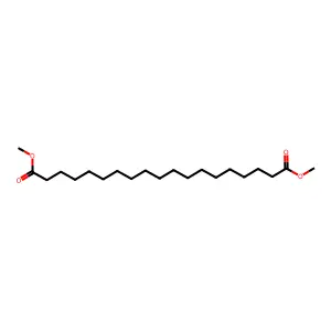 Dimethyl nonadecanedioate structure