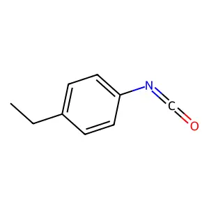 4-Ethylphenyl isocyanate structure