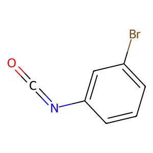 3-Bromophenyl isocyanate structure