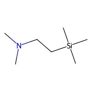 Ethanamine, N,N-dimethyl-2-(trimethylsilyl)- structure