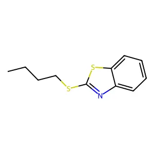 2-(Butylthio)benzothiazole structure