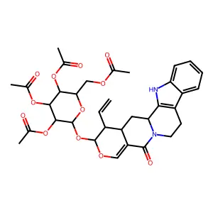 帽柱木碱酰胺四乙酸酯 structure