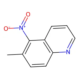 6-Methyl-5-nitroquinoline structure