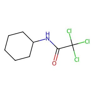 2,2,2-trichloro-N-cyclohexylacetamide structure