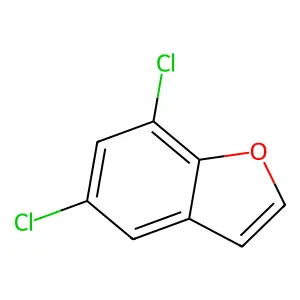 5,7-Dichlorobenzofuran structure