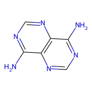 Pyrimido[5,4-d]pyrimidine-4,8-diamine structure