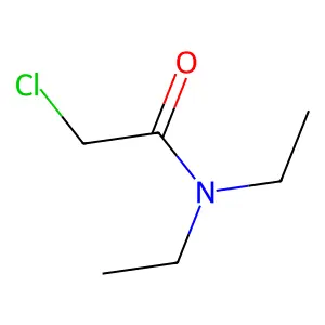 氯代-N,N-二乙基乙酰胺 structure