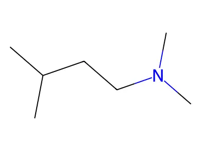 N,N,3-三甲基-1-丁胺 structure