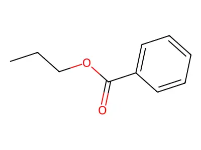 苯甲酸丙酯 structure