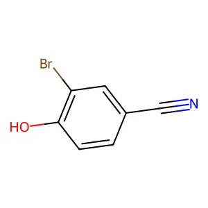 3-溴-4-羟基苯甲腈 structure
