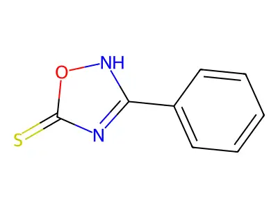3-Phenyl-1,2,4-oxadiazole-5-thiol structure
