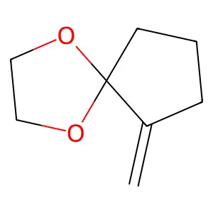 6-Methylene-1,4-dioxaspiro[4.4]nonane structure