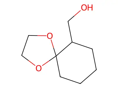 1,4-Dioxaspiro[4.5]decan-6-ylmethanol structure
