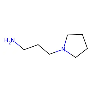 1-Pyrrolidinepropanamine structure