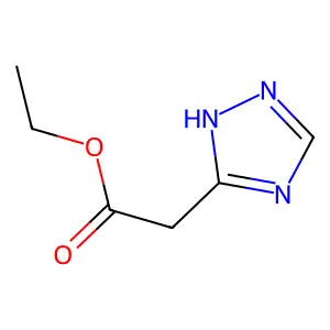 ethyl 2-(1H-1,2,4-triazol-5-yl)acetate structure