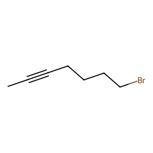 7-Bromohept-2-yne structure
