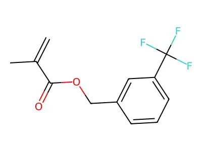 3-(Trifluoromethyl)benzyl methacrylate structure