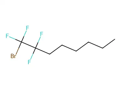 1-Bromo-1,1,2,2-tetrafluorooctane structure
