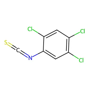 2,4,5-Trichlorophenyl isothiocyanate structure